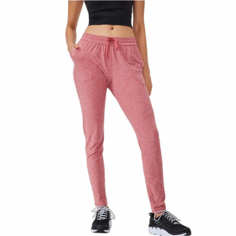 Outdoor Voices CloudKnit Heathered Pink‎ Sweatpants Joggers in Dusty Rose